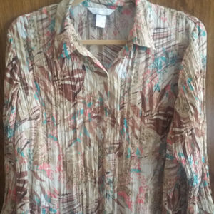 NAPA VALLEY WOMAN Top Blouse Women's 20W